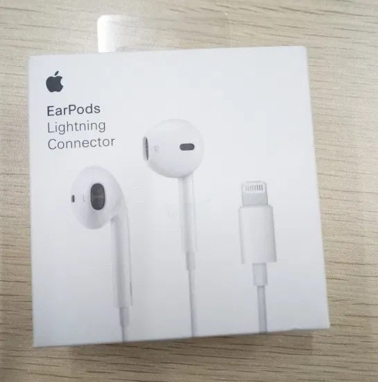 Apple Earpods 7세대 유선 헤드셋 Lighning 커넥터 이어폰 이어버드 도매